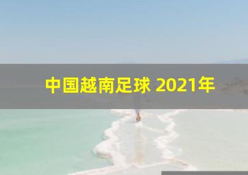 中国越南足球 2021年